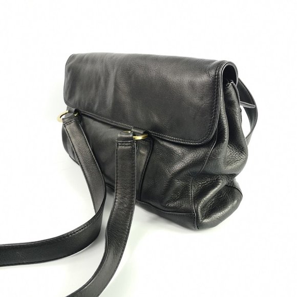 Derek Alexander Super Soft Black Leather Handbag Shoulder Bag 14"x8" Excellent - Picture 2 of 16